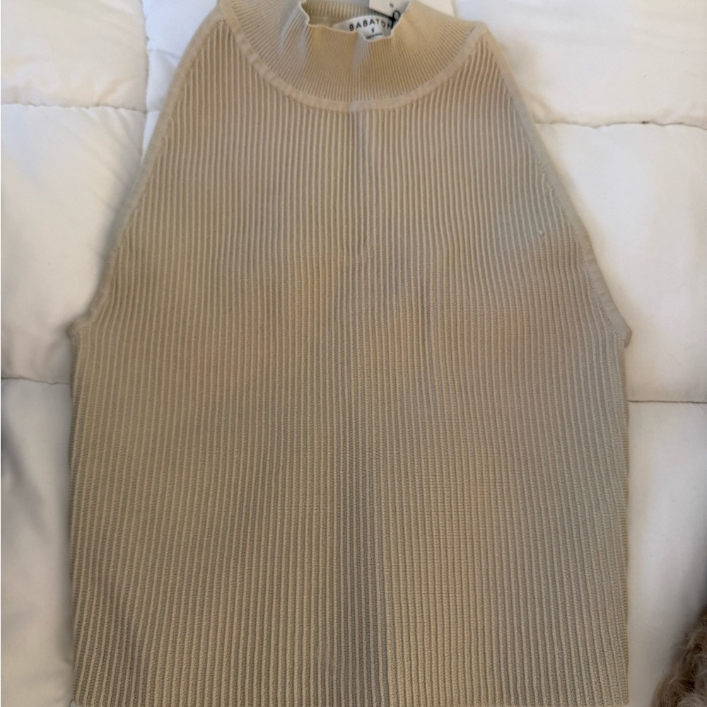 Aritzia Ribbed Sleeveless Top